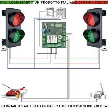 Controllo Veicoli Garage 24 LED 124 mm 3W IP65