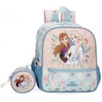 Zaino Disney Frozen Blu con Pompon Decorativo