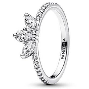 Anillo Herbario Brillante de PANDORA en Plata de Ley | Talla 60