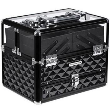 Transparenter Kosmetik Organizer mit Fächern