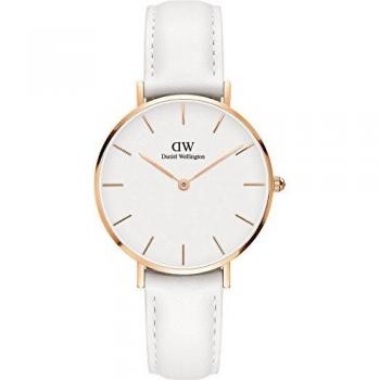 Daniel Wellington Classic Petite Bondi White Leather Ladies Watch DW00100189