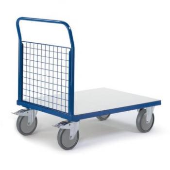Chariot en grillage ESD, 1000 x 700 mm, capacité de 500 kg