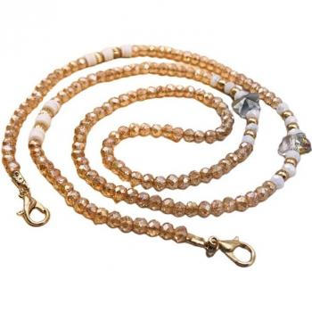 Crystal Face Mask Lanyard