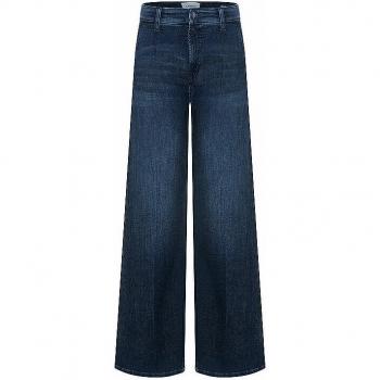 Cambio Women's L L33 Blue Wide Jeans