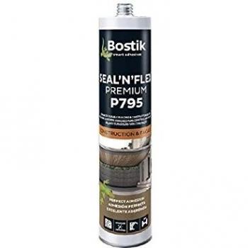 Sellador poliuretano Bostik P795 color gris