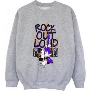 Felpa per Ragazze con Topolino Rock Out Loud