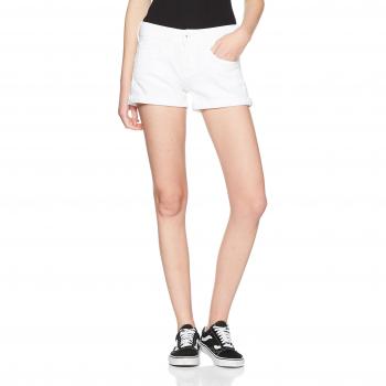 Pepe Jeans Siouxie, Short Femme, 28 Blanc