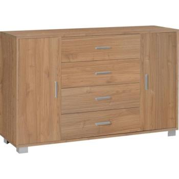 Mobile Cassettiera Sarmog Noce 4 Cassetti 112x70x41 cm