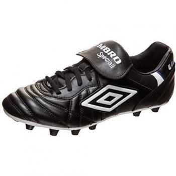 Speciali Pro Football Cleats, Umbro, Black/White/Royal, UK 8.5 – Unisex