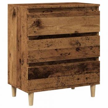 Credenza in Legno Invecchiato 60x35x70 cm in Legno Composito