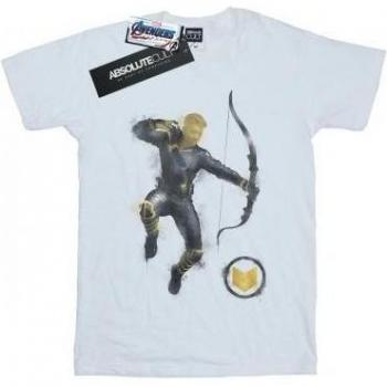 Marvel Avengers Hawkeye Battleprint Tee – 2XL White