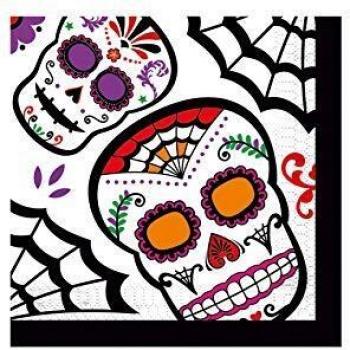 Tovaglioli decorativi Catrina 33x33 cm