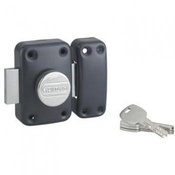 Verrou d’accès THIRARD Transit 2 – cylindre 40 mm, 4 clés, couleur époxy anthracite