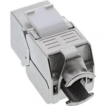InLine® Keystone RJ45 Buchse SNAP-In Cat.8.1 schmale Ausführung