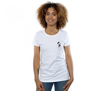 Disney Kickin’ Classic Mickey T-Shirt – Women’s White (Small)
