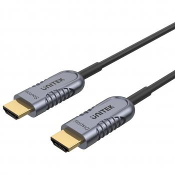 Cable de Fibra Óptica Unitek 3m HDMI 8K