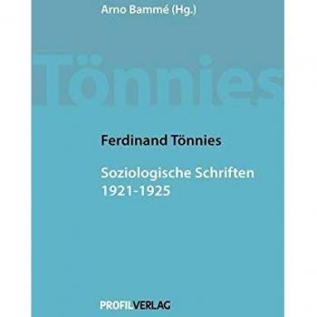 Soziologische Schriften 1921
