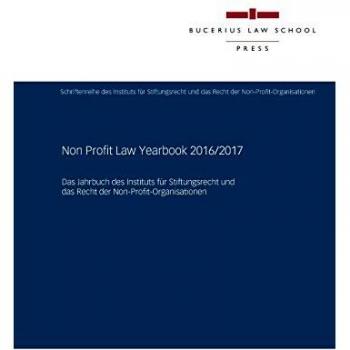 Non Profit Law Yearbook 2016/2017