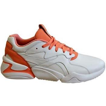 Puma Nova x Pantone 2 Living Coral Lederen Strapschoenen dames