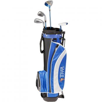 Tiger Kids' Blue Longridge Graphite Golf Clubs (Right Hand), Ages 8-11