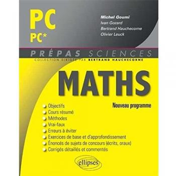 Maths PC/PC* Programme 2014