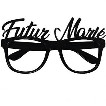 Optique Futuriste Mariée Noir
