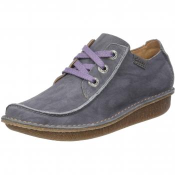 Clarks Damen Funny Dream Derbys, Grau (Grey), 38 EU