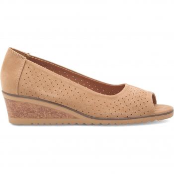Clara Barson WYL3397-4 Beige Halbschuhe