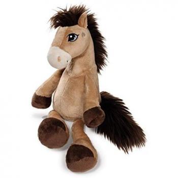 Spielzeugpferd „Moon“ 25 cm Schlenker – Hellbraun