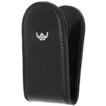 Clip argenté noir Golden Head pour homme