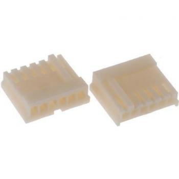 TE Connectivity 2,5 mm Housing, Straight EI Receptacle 6W – Anschlusskabel + Steckdose