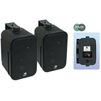 E-audio 3.5 Inch 2 Way Mini Speakers