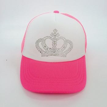 Gorra de béisbol con corona para pequeños