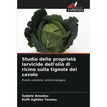 Amadou, Sadate: Studio delle proprietà larvicide dell'olio di ricino sulla tignola del cavolo
