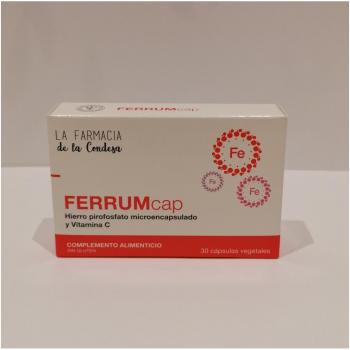 FerrumC Verde 30 Cápsulas de Hierro y Vitamina C
