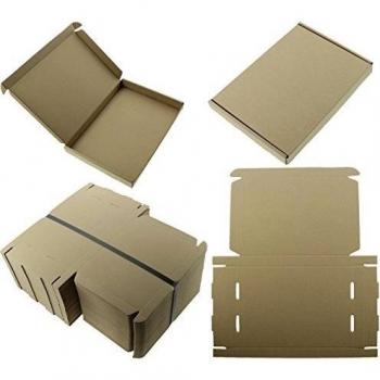 25 Empaques Grandes de Papel C4 A4 – 335×230×23 mm