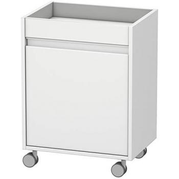 Duravit Ketho Rollcontainer, Weiß Matt