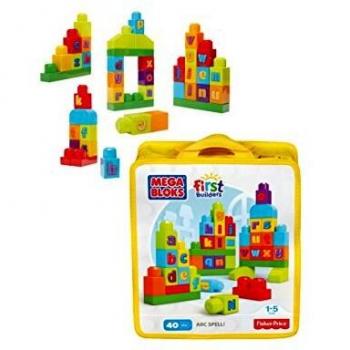 Mattel Mega Bloks DKX58 – ABC Bauhaus Lernspielzeug
