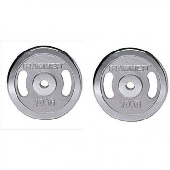 Finnlo 10kg Chrome Weight Discs