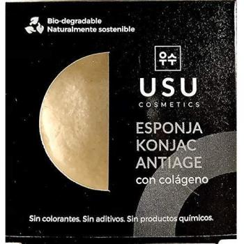 USU ESPONJA NATURAL KONJAC ANTI-AGE CON COLÁGENO