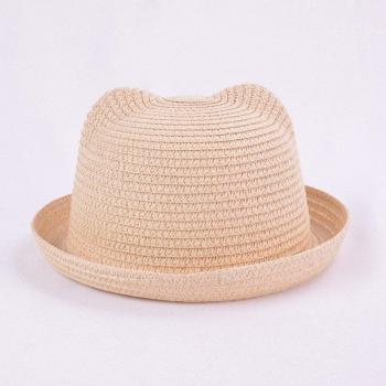 Panama Style Cat Ear Sun Hat