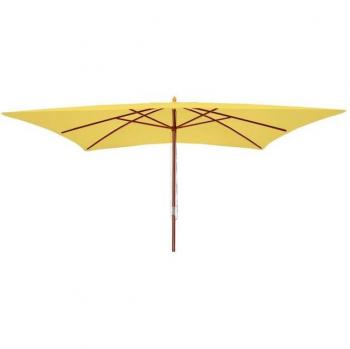 Sonnenschirm Lissabon, 3x4m, Holz und Polyester
