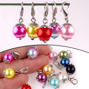 12pcs Zinc Alloy Knitting Locking Stitch Markers