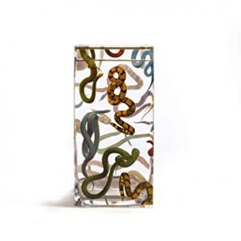 Vaso in vetro Snakes, alt. 30 cm