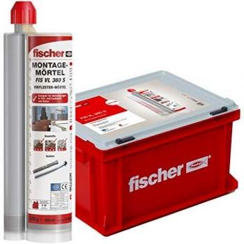 Kit di fissaggio con 20 cartucce da 360 ml Fischer