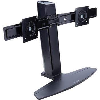 ERGOTRON Neo-Flex® Monitorständer für zwei Displays bis 24 Zoll max. 15,4 kg. VESA 75x75 mm 100x100 mm