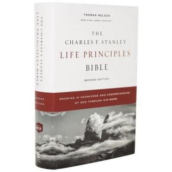Charles F. Stanley Life Principles Bible, NKJV, 2nd Edition, Hardcover with Comfort Print