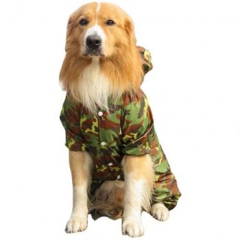 Heavy-Duty Raincoat for Large Dogs