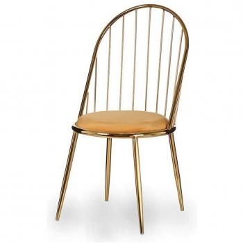 Mustard Gold Polychair – 48 x 95.5 x 48 cm