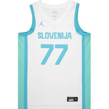 Luka Doncic Nike Slowenien 24 Limited Edition Trikot Weiß